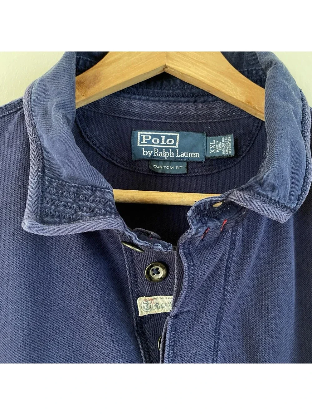 Polo Ralph Lauren Shirt Mens 2XL Blue Big Pony Yacht Club